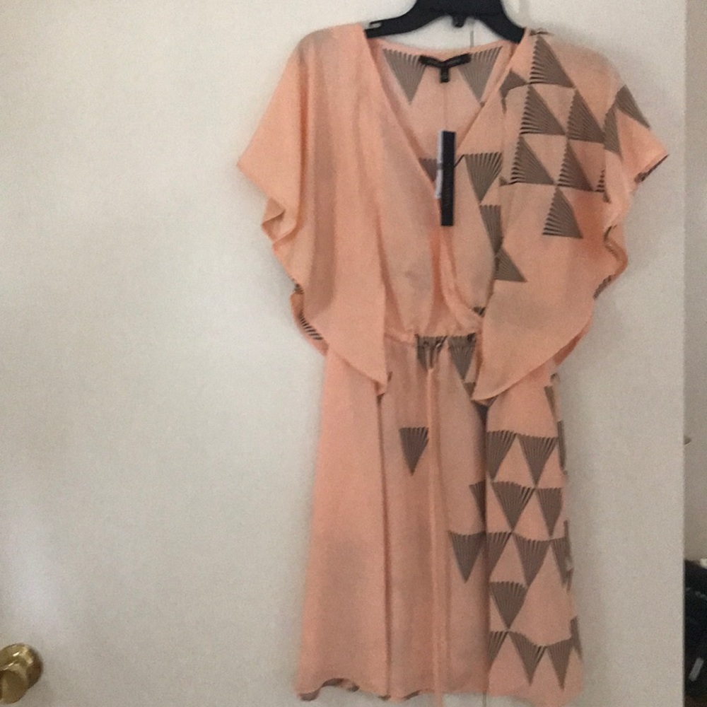 Cynthia Steffe peach dress